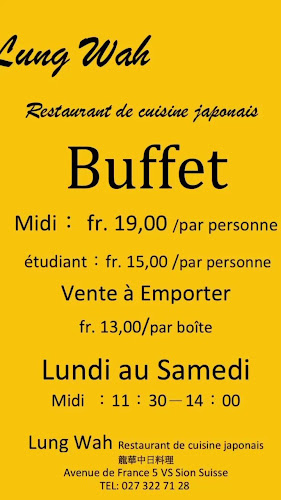 Opinii despre Lung Wah în Sion - Gastronomie und Hotellerie