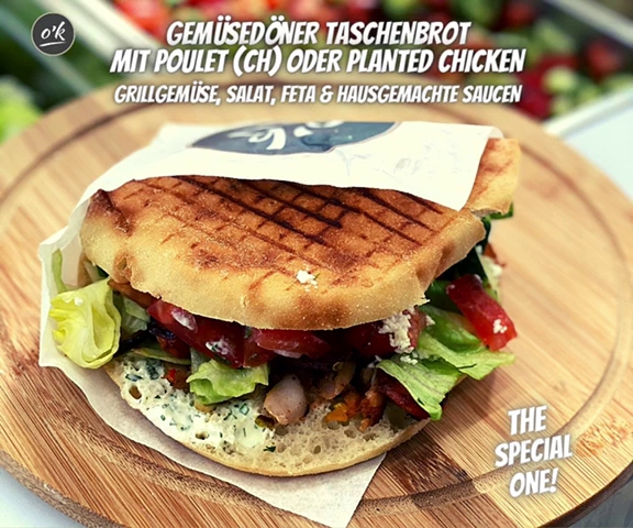 Opinii despre o'k Poulet Gemüsedöner în Kloten - Gastronomie und Hotellerie