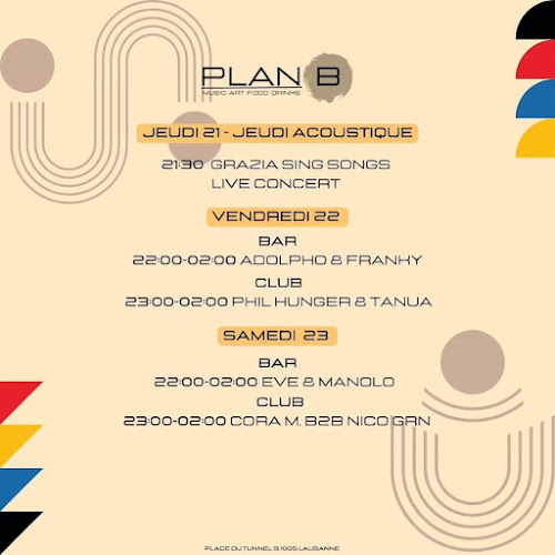 PLAN B Lausanne - Gastronomie und Hotellerie