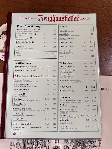 Comentarii opinii despre Restaurant Zeughauskeller