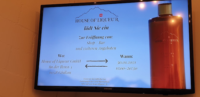 Opinii despre House of Liqueur GmbH în Gisikon - Gastronomie und Hotellerie