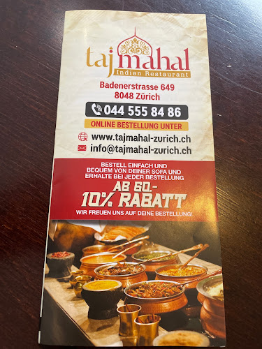 Opinii despre Taj Mahal în Zürich - Gastronomie und Hotellerie