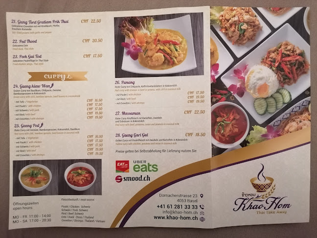 Khao Hom Thai Restaurant/Take Away - Basel
