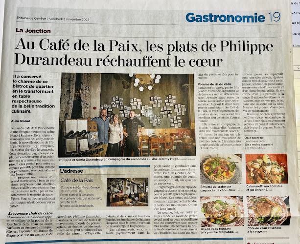 Opinii despre Café de la Paix în Geneva - Gastronomie und Hotellerie