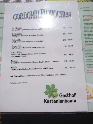 Opinii despre Restaurant Kastanienbaum în Rupperswil - Gastronomie und Hotellerie