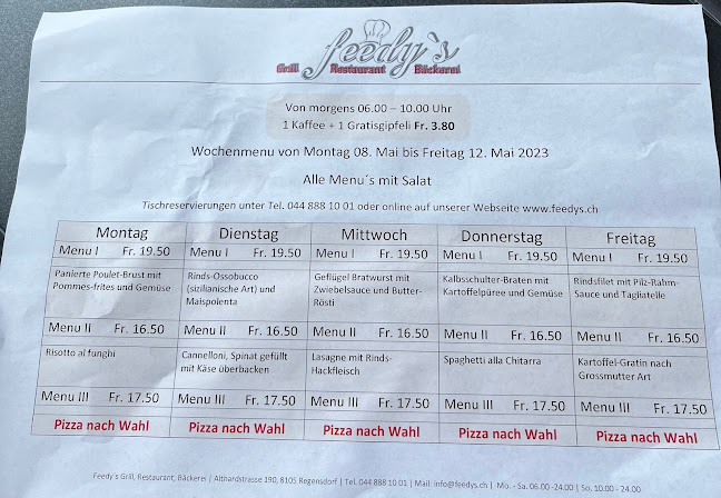 Feedy's Grill Pizza & Pasta