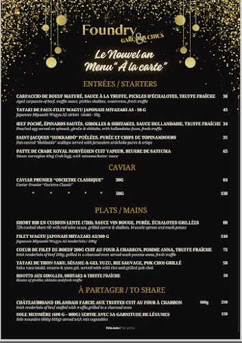 The Foundry Restaurant, Bar and Terrace.