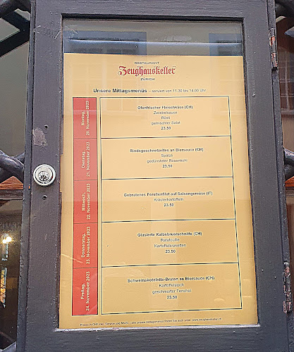 Restaurant Zeughauskeller - Zürich