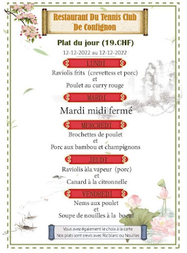 Restaurant Tennis-Club de Confignon - Onex