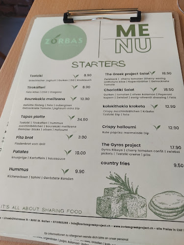 Opinii despre Zorbas Gastrobar în St. Gallen - Gastronomie und Hotellerie