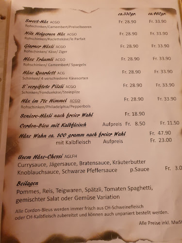 Opinii despre Häxehüsli GmbH în Wil - Gastronomie und Hotellerie