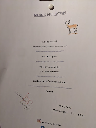 Restaurant du Raisin - La Chaux-de-Fonds