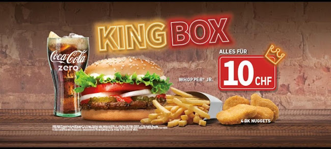 Opinii despre Burger King Frauenfeld în Frauenfeld - Gastronomie und Hotellerie