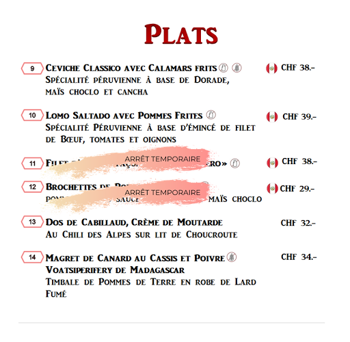 Restaurant La Cordillère