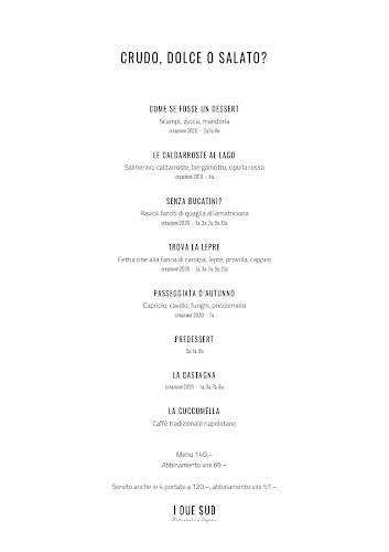 Opinii despre Ristorante I Due Sud în Lugano - Gastronomie und Hotellerie