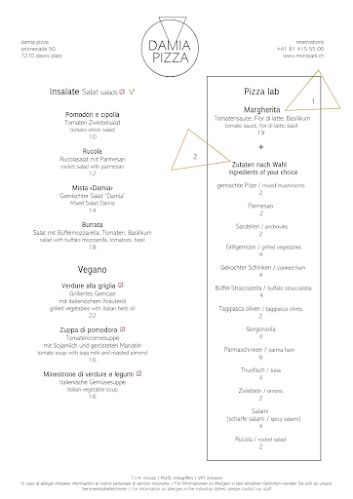 Damia Pizza - Gastronomie und Hotellerie