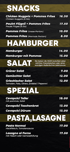 Opinii despre ONUR Pizzeria & Kebab în Zollikofen - Gastronomie und Hotellerie