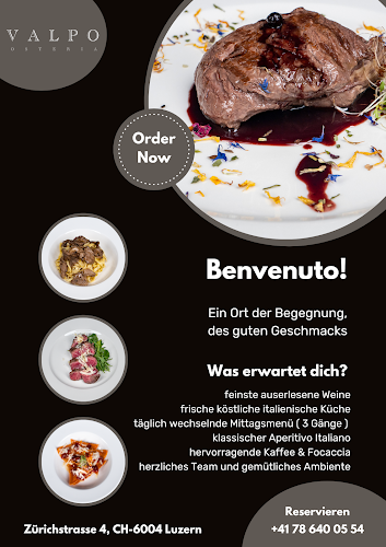 Opinii despre Osteria Valpo în Luzern - Gastronomie und Hotellerie