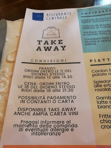 Ristorante Centrale - Gastronomie und Hotellerie