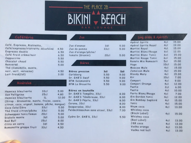 The Place 2B BIKINI BEACH - Gastronomie und Hotellerie