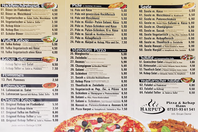 Opinii despre Harput Pizza Kebap Haus în Kreuzlingen - Gastronomie und Hotellerie