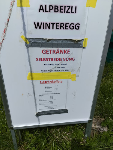 Alpbeizli Winteregg nur über Alpsaison geöffnet
