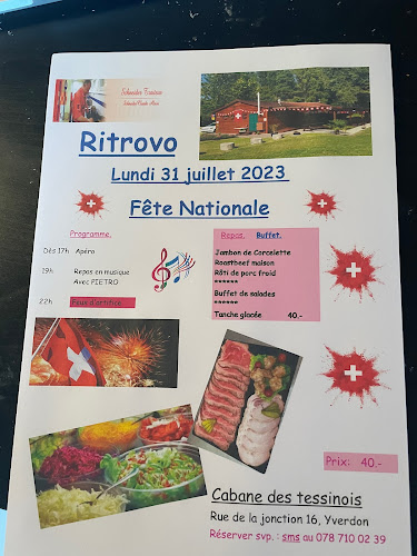 Opinii despre Le Ritrovo Pro Ticino în Yverdon-les-Bains - Gastronomie und Hotellerie