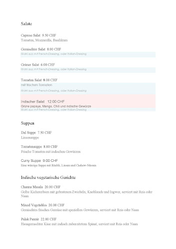 Opinii despre Swethlana Indian Restaurant în Neuhausen am Rheinfall - Gastronomie und Hotellerie