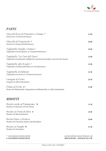 Dorfplatz (La Casa del Gusto) - Gastronomie und Hotellerie