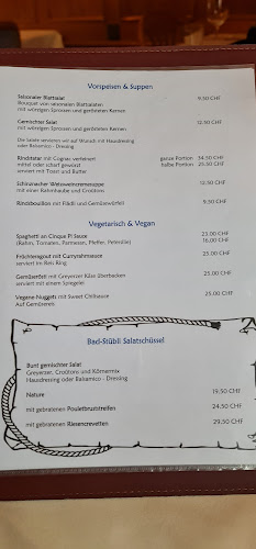 Restaurant Bad-Stübli - Schinznach-Bad