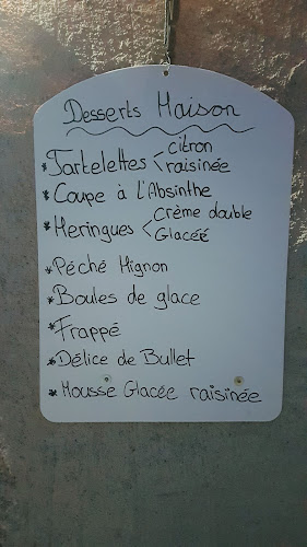 Opinii despre Restaurant la Grandsonnaz-dessus în Bullet - Gastronomie und Hotellerie