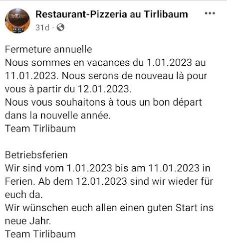 Au Tirlibaum - Fribourg