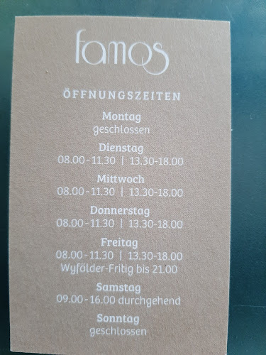 Kaffee Famos - Weinfelden