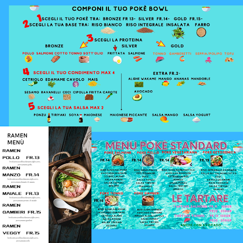 Pessina Poke-Sushi-Bar - Lugano