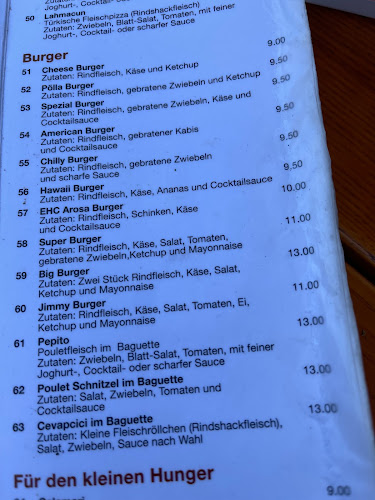 Pizza & Kebab - Arosa