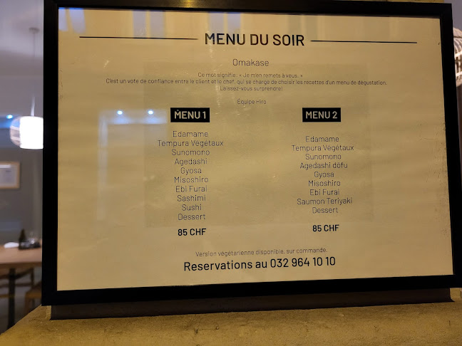 Opinii despre Hiro Omakase în La Chaux-de-Fonds - Gastronomie und Hotellerie