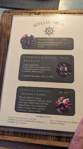 Opinii despre OSCIS FISCHBEIZ în Steinach - Gastronomie und Hotellerie