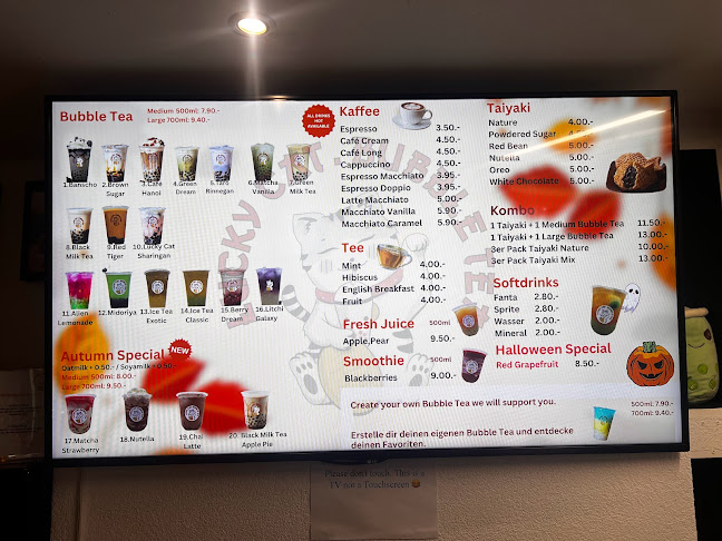 Lucky Cat - Bubble Tea & Taiyaki in Luzern - Gastronomie und Hotellerie