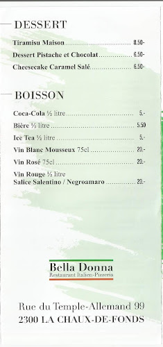 Comentarii opinii despre Bella Donna Sàrl