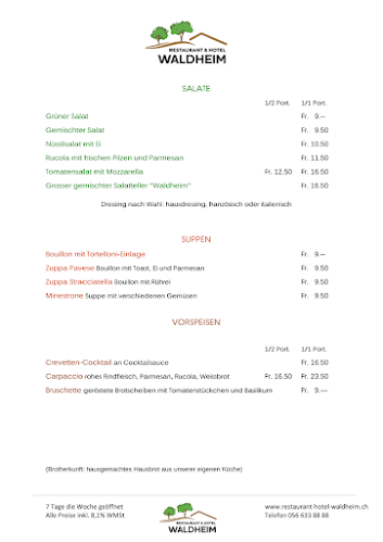 Restaurant-Hotel Waldheim