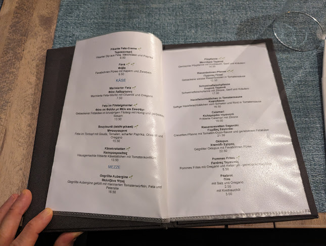 Opinii despre Nostos Greek Bistro în Zürich - Gastronomie und Hotellerie