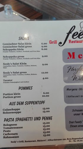 Opinii despre Feedy's Grill Pizza & Pasta în Regensdorf - Gastronomie und Hotellerie