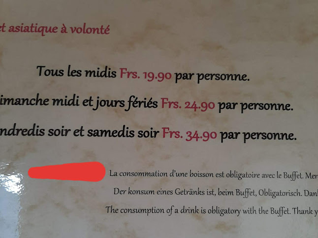 Buffet d’asie - Marly