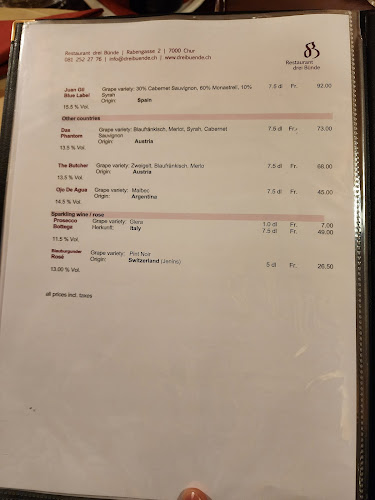 Comentarii opinii despre Restaurant Drei Bünde