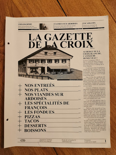 la Croix Blanche Hauteville - Gastronomie und Hotellerie