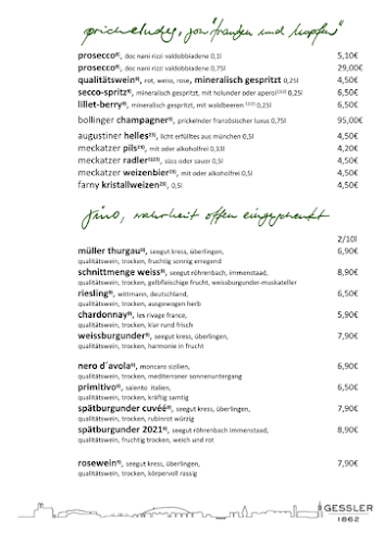 Gessler 1862 - Café - Bar - Herisau