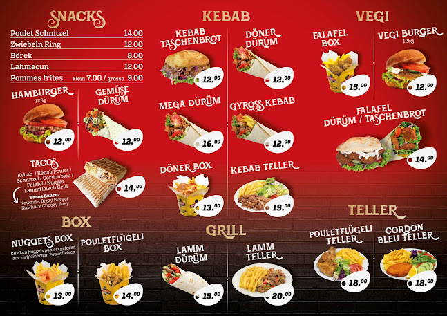 Opinii despre Kebab La Villa Tacos în Biel - Gastronomie und Hotellerie