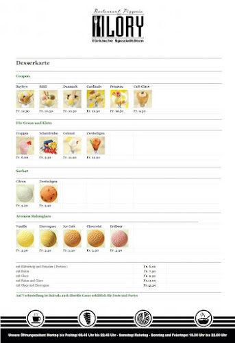 Opinii despre Restaurant Pizzeria Lory Bern în Bern - Gastronomie und Hotellerie