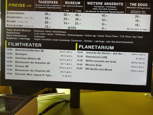 Brasserie im Verkehrshaus