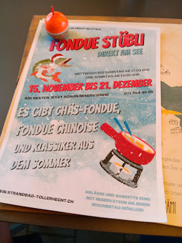Opinii despre Restaurant Strandbad Toller Hecht în Uttwil - Gastronomie und Hotellerie